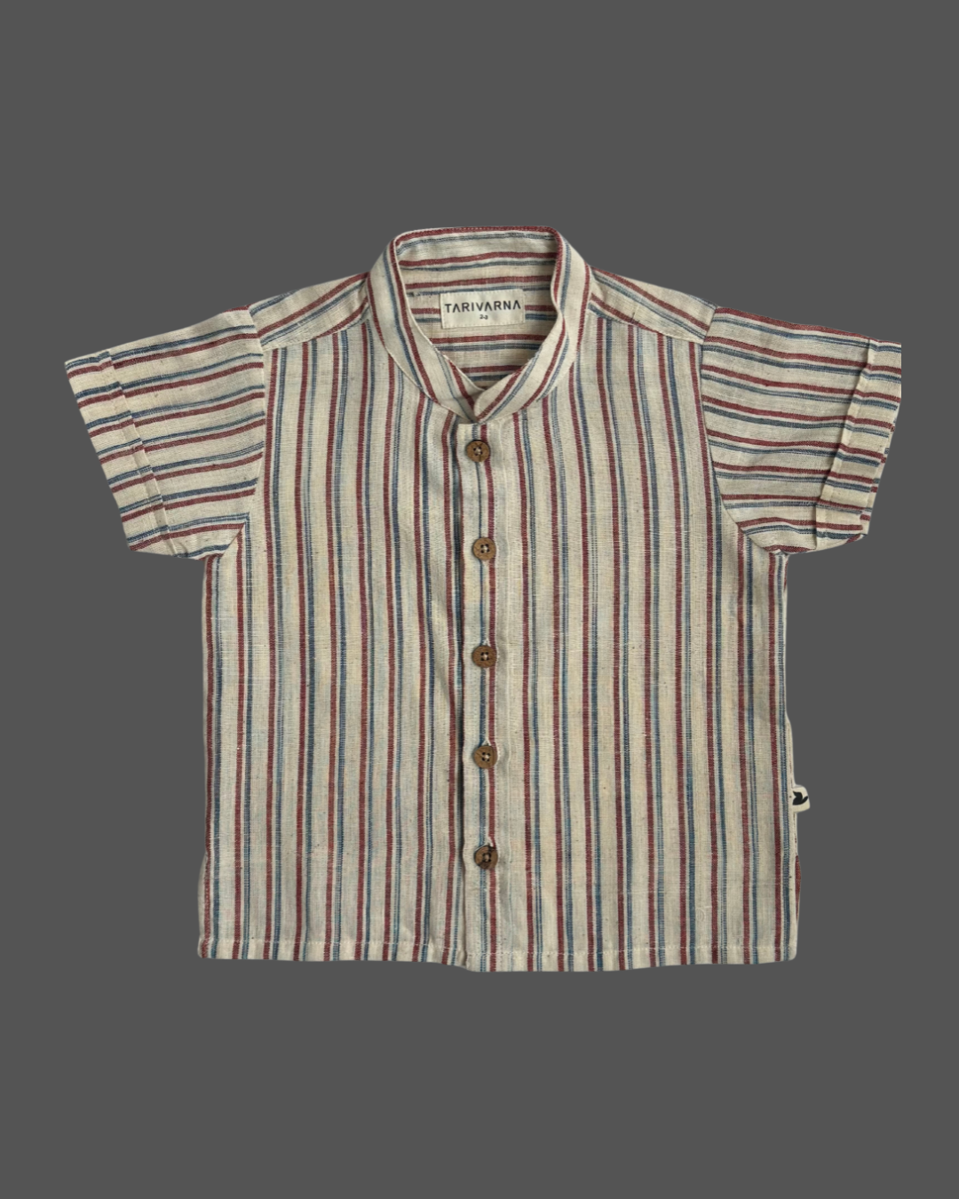 Berry & Blue Striped Shirt