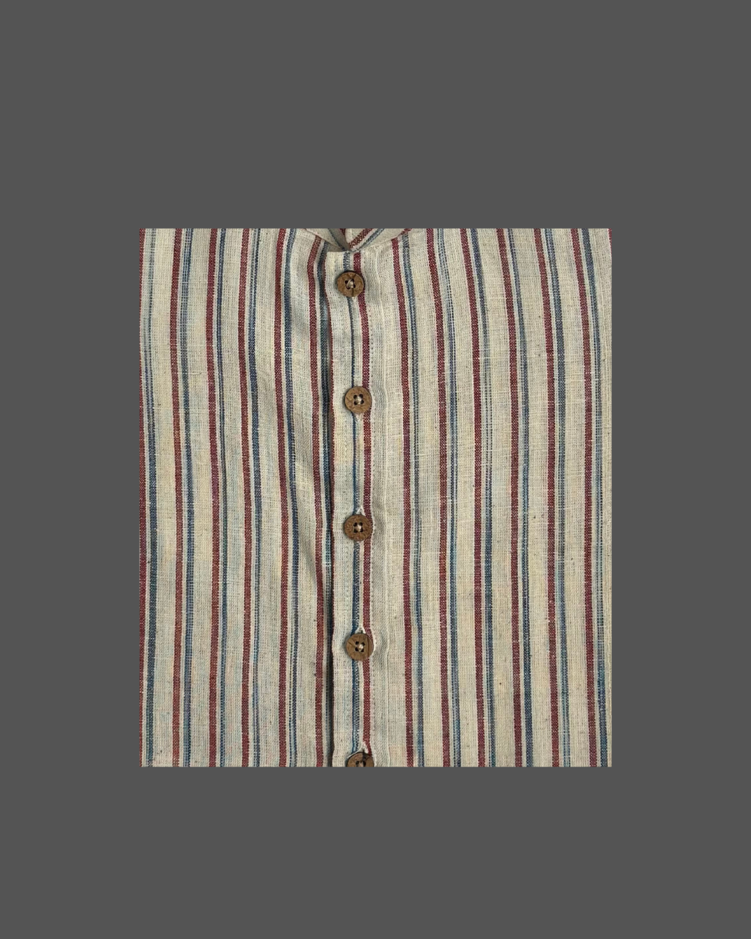 Berry & Blue Striped Shirt