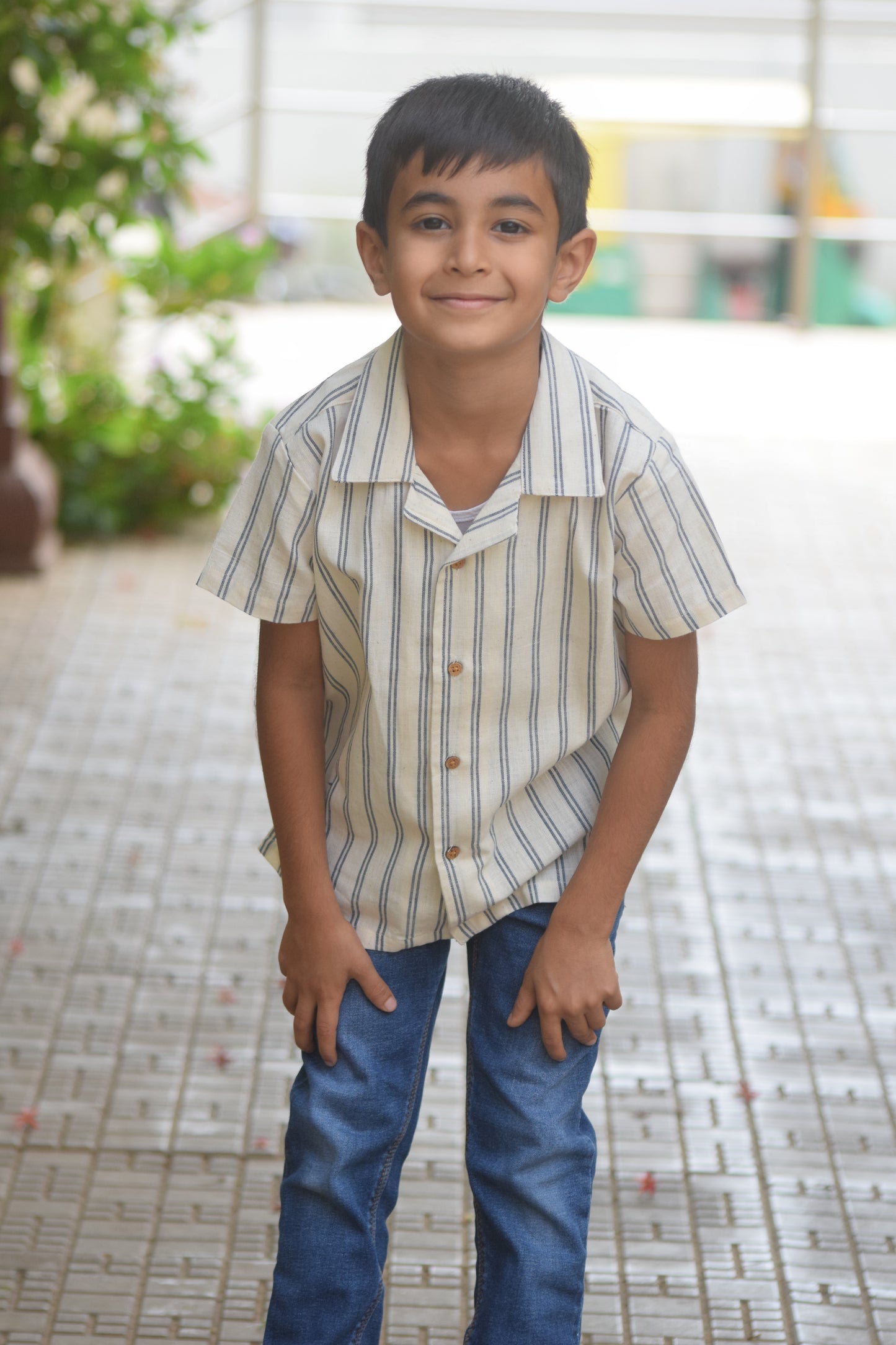 Ocean Breeze Handloom Shirt