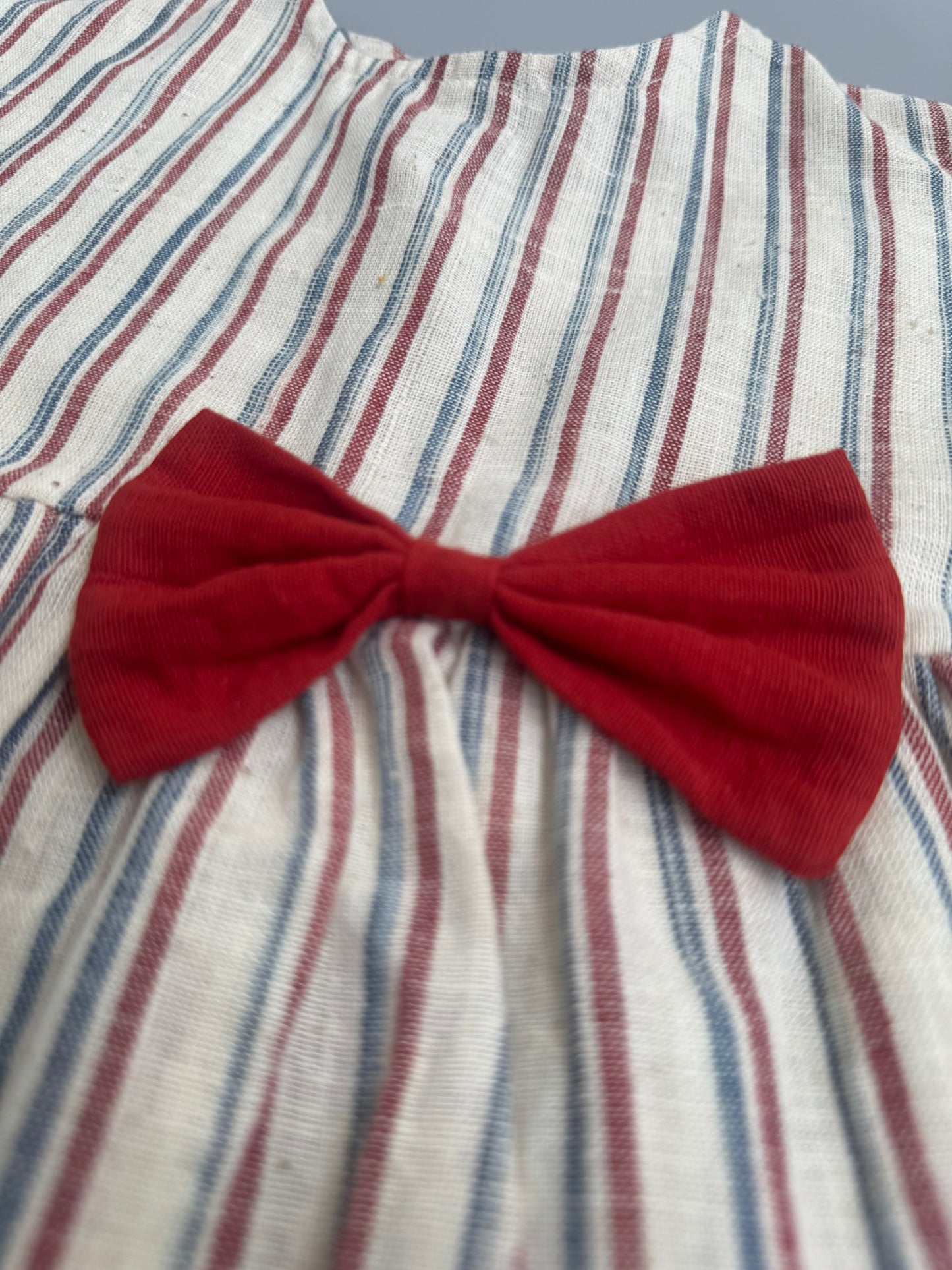 Candy Stripe Bow Dress