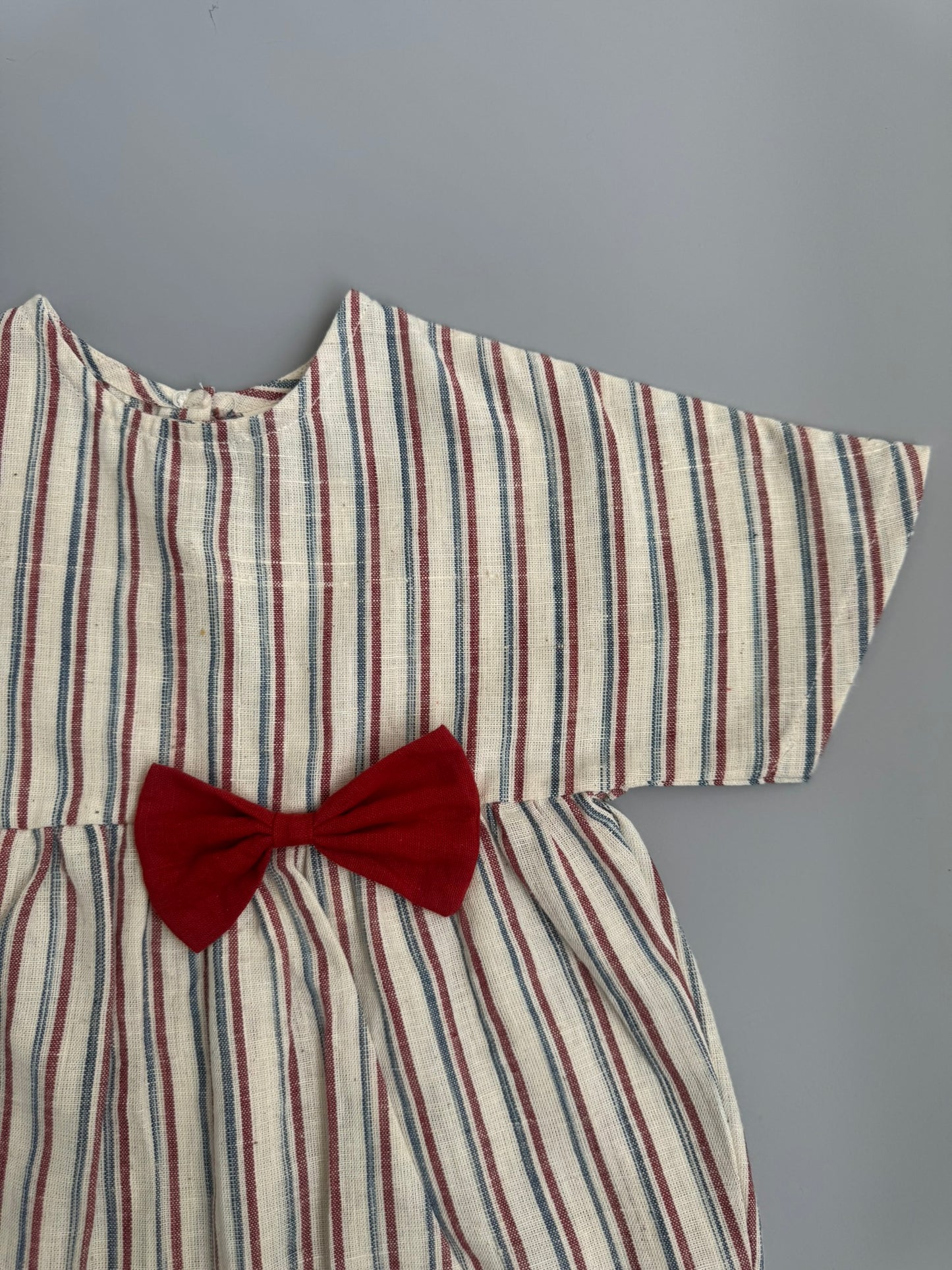 Candy Stripe Bow Dress