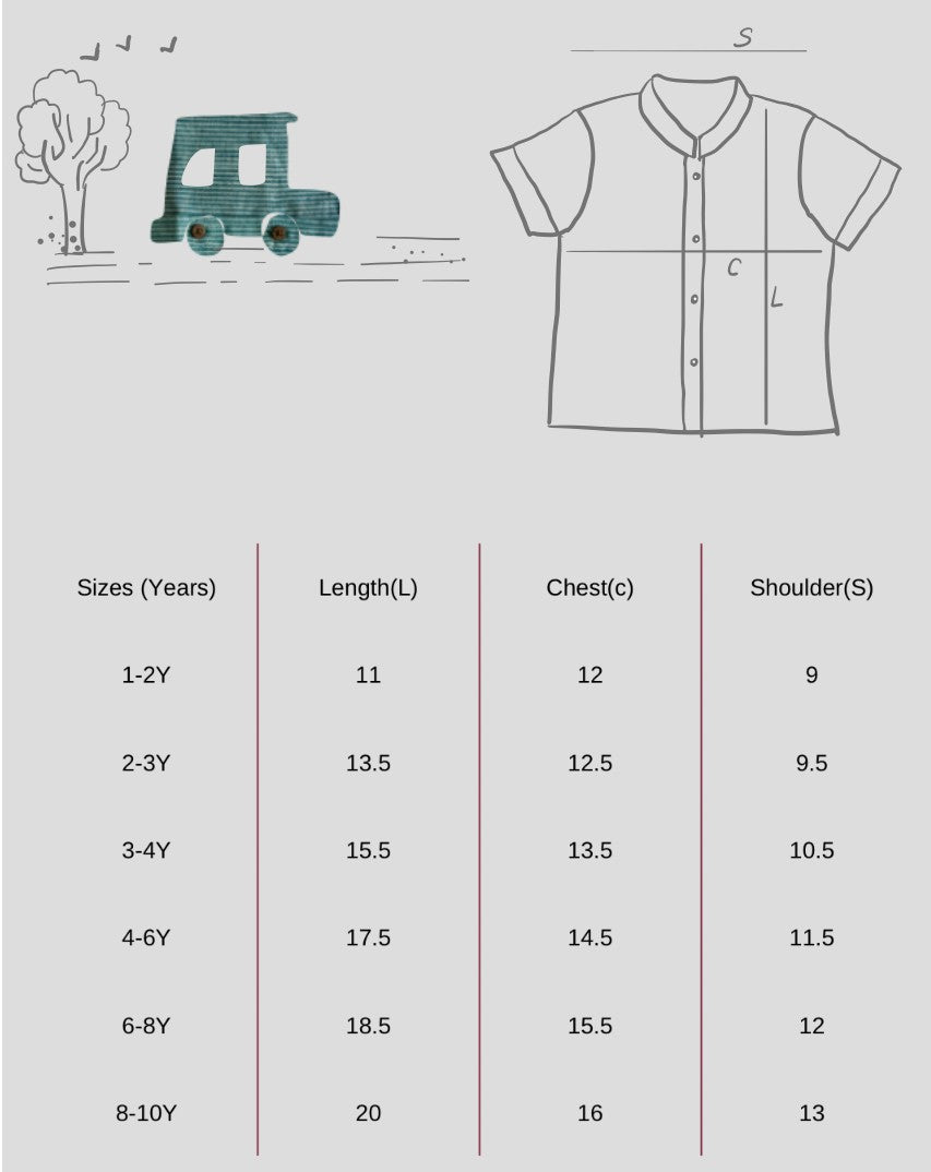Growing in Stripes Shirt