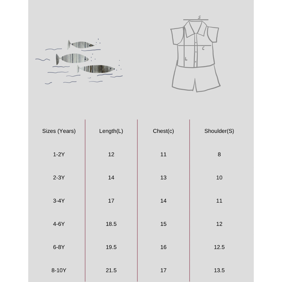 Sky & Sea Coord Set