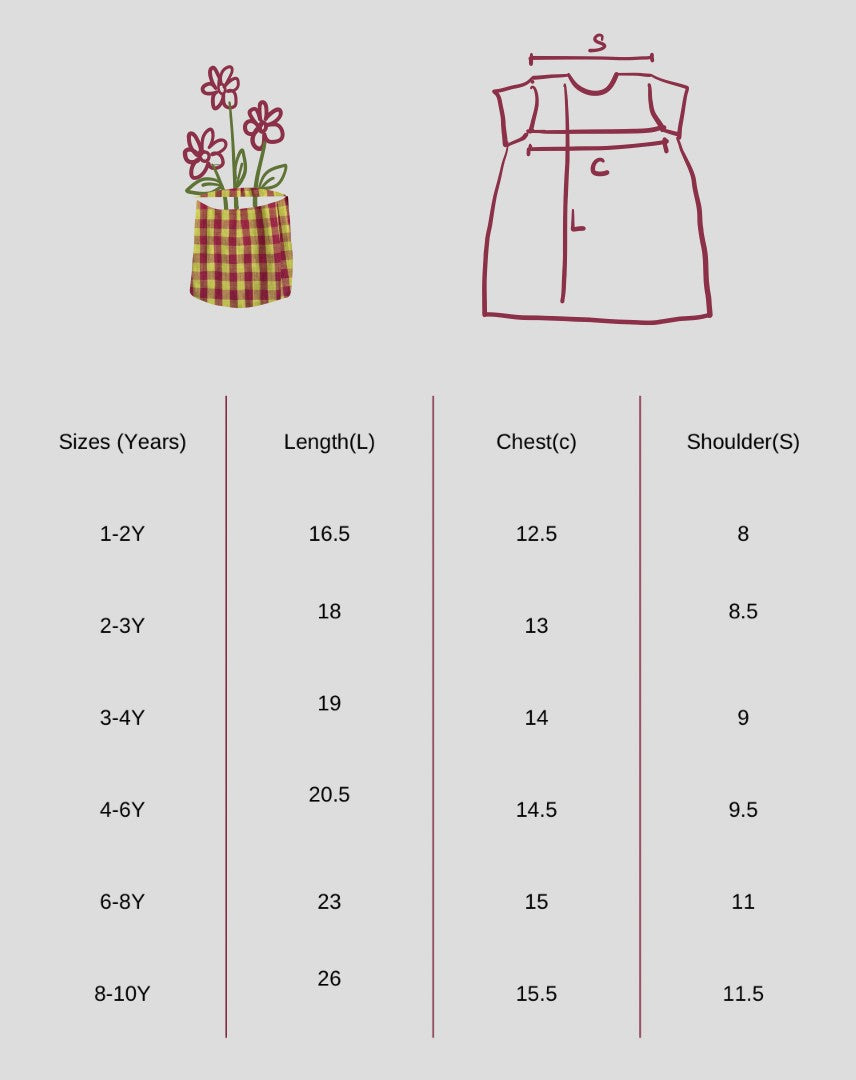 Berry Lime Check Dress