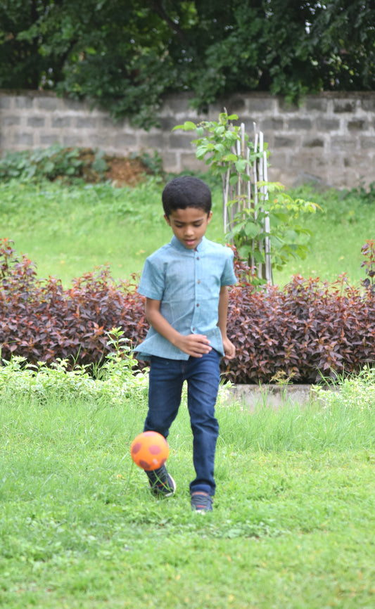 Growing in Stripes Shirt