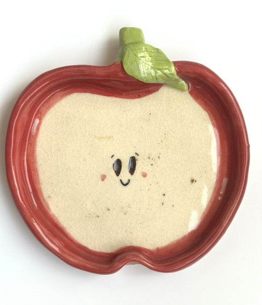 Happy Apple Mini Plate