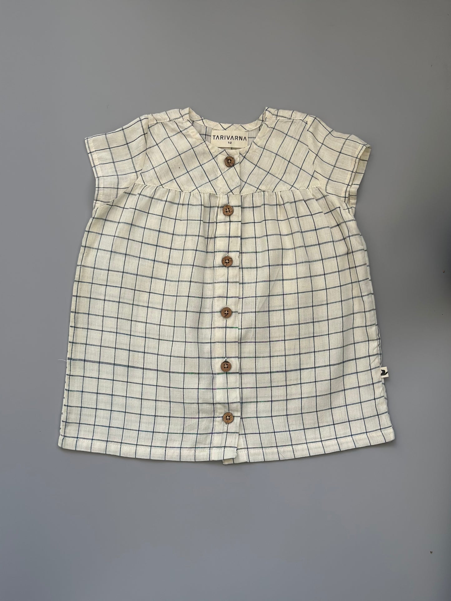 Whispering Checks Handloom Dress